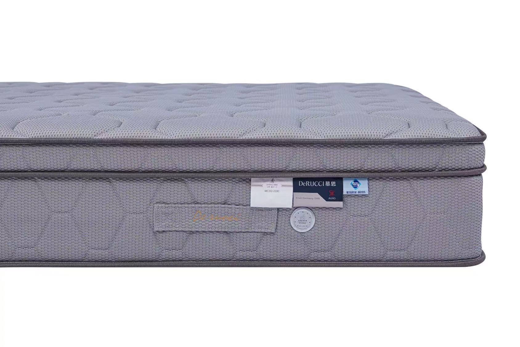 1:1 DeRUCCI Replica Medium Firm Mattress | 7-Zone Pocket Coils & 3D Breathable Fabric
