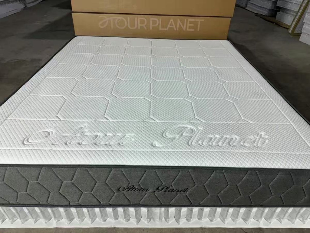 1:1 Atour Planet Replica Ultra-Soft Mattress | 7-Zone Pocket Coils & 3D Breathable Fabric