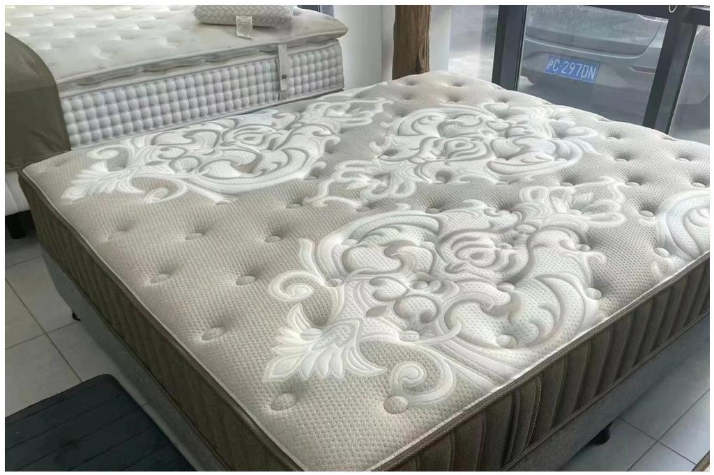 1:1 Luxury Ultra-Soft Mattress Replica | Jacquard Knit Pillow Top with Latex & Pocket Coils